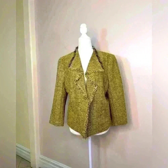 NWT Anne Klein tweed jacket - Picture 1 of 8